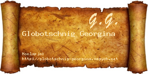 Globotschnig Georgina névjegykártya
